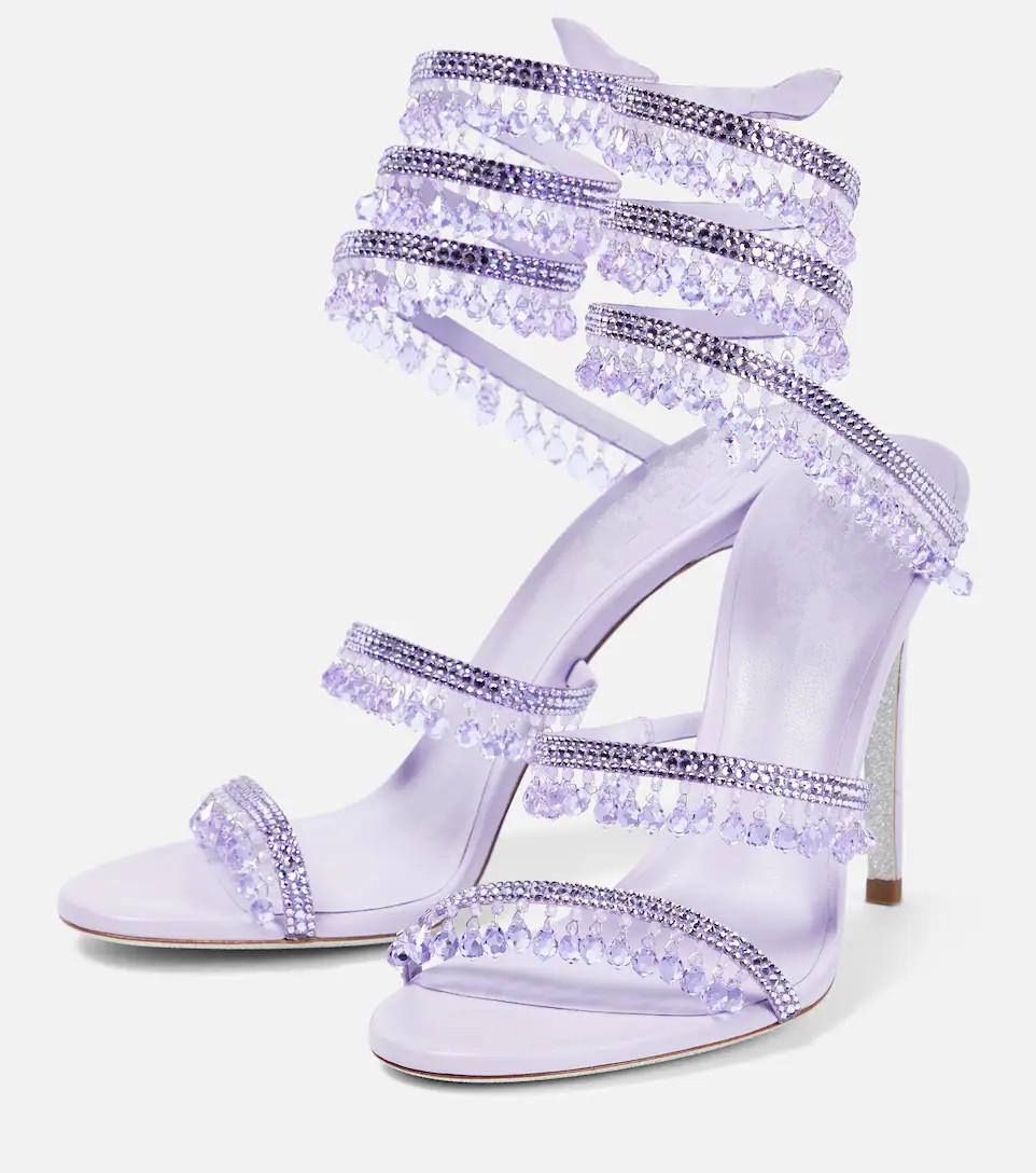 Sexy Green Crystal Fringe Stil - Rhinestone Sandal Women recension och pris