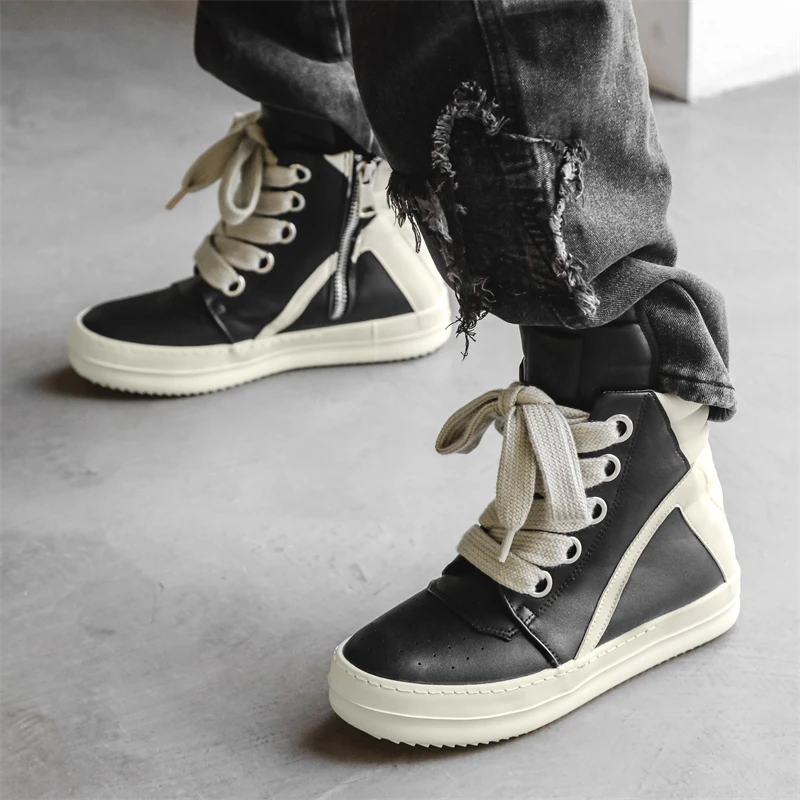 Men Casual Luxury Sneakers Str - Suede Ankle Boot recension och pris