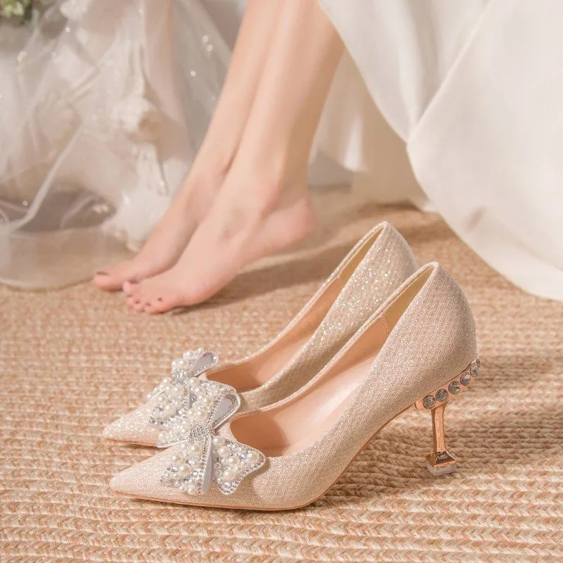 Stilito Pointed Toe Pumps Wedd - Women Shoes Quick Delivery recension och pris