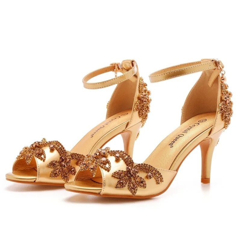 Fashion Designer Women's Shoes - Rhinestone Sandal Women recension och pris