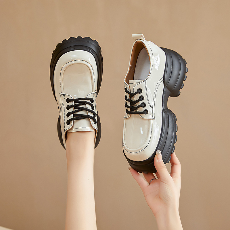 8cm Synthetic Patent Leather H - Women Shoes Japanese Brand recension och pris