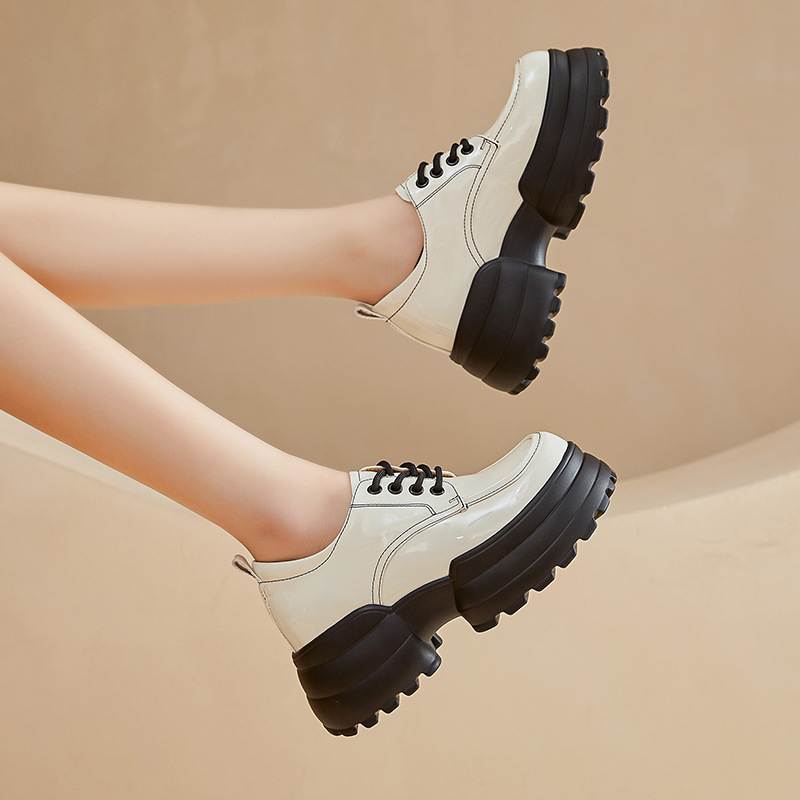 8cm Synthetic Patent Leather H - Women Shoes Japanese Brand recension och pris