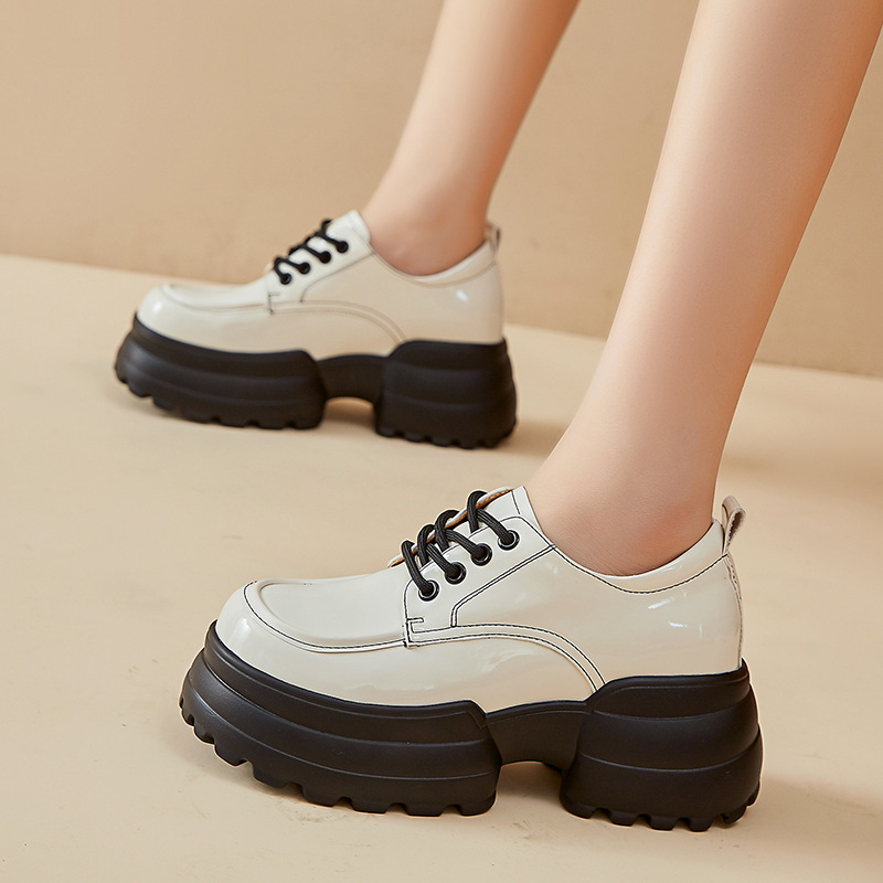 8cm Synthetic Patent Leather H - Women Shoes Japanese Brand recension och pris