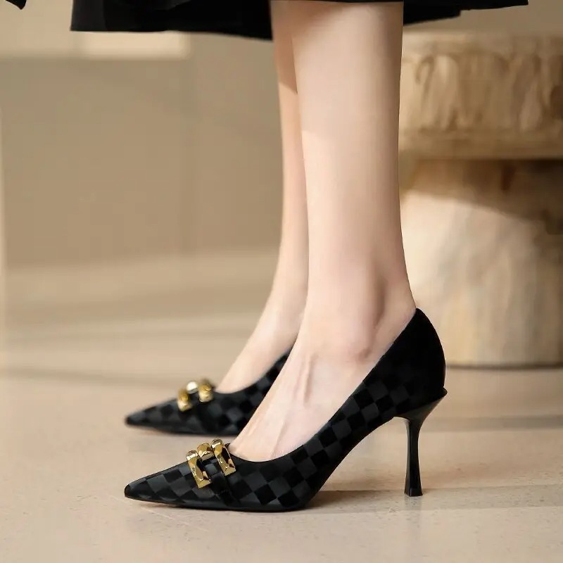 Office With Medium Heels Black - Women Shoes Quick Delivery recension och pris