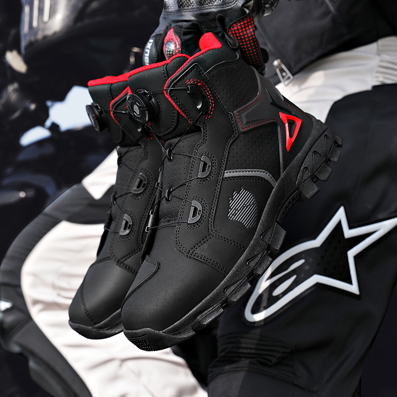 Professional Men's Motorcycle  - Suede Ankle Boot recension och pris