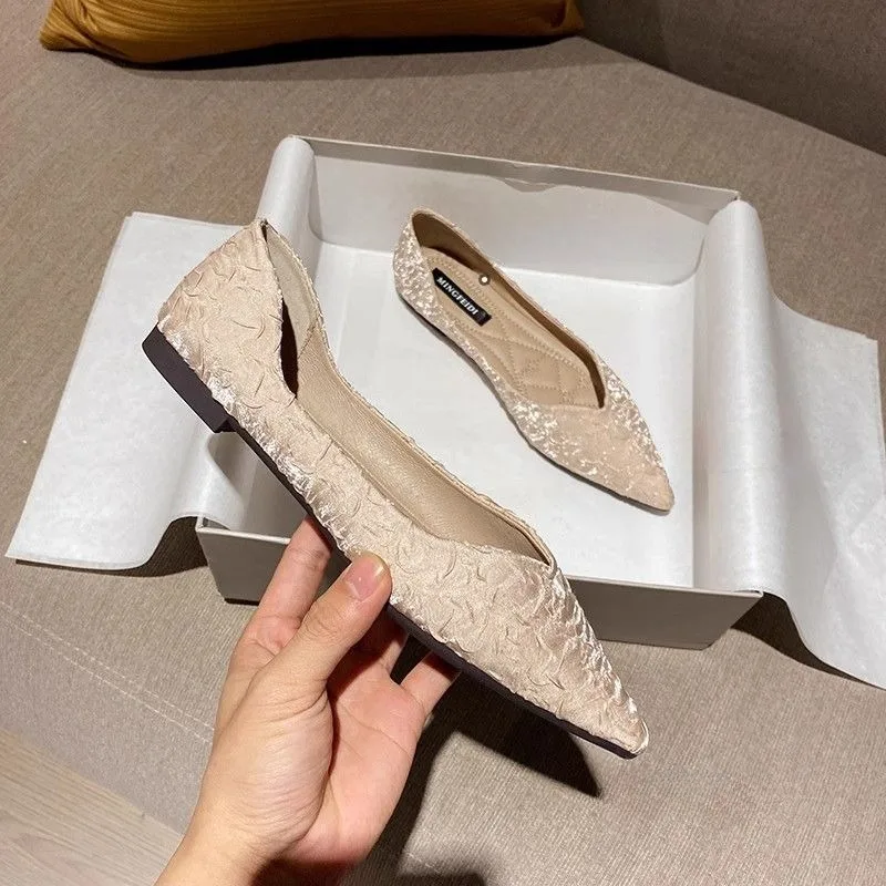 Women's Flat Shoes Pointed Toe - Women Shoes Quick Delivery recension och pris
