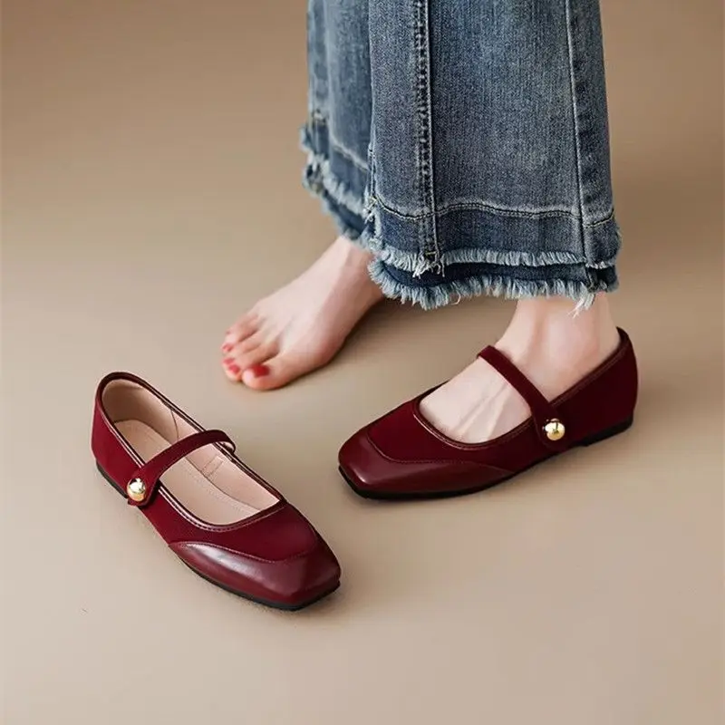 Low Heel Elegant Splicing Wome - Women Shoes Quick Delivery recension och pris
