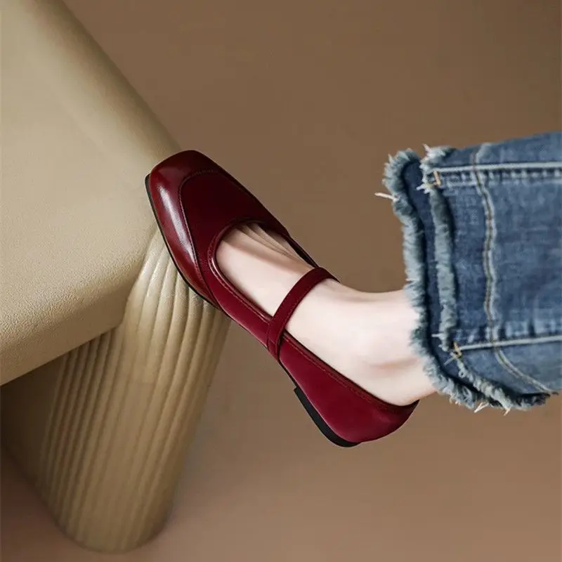 Low Heel Elegant Splicing Wome - Women Shoes Quick Delivery recension och pris