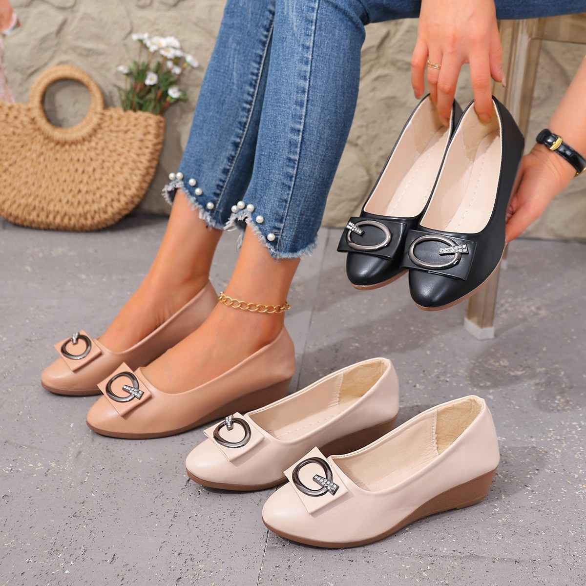 Luxury Brand Women's Rhineston - Women Shoes Quick Delivery recension och pris