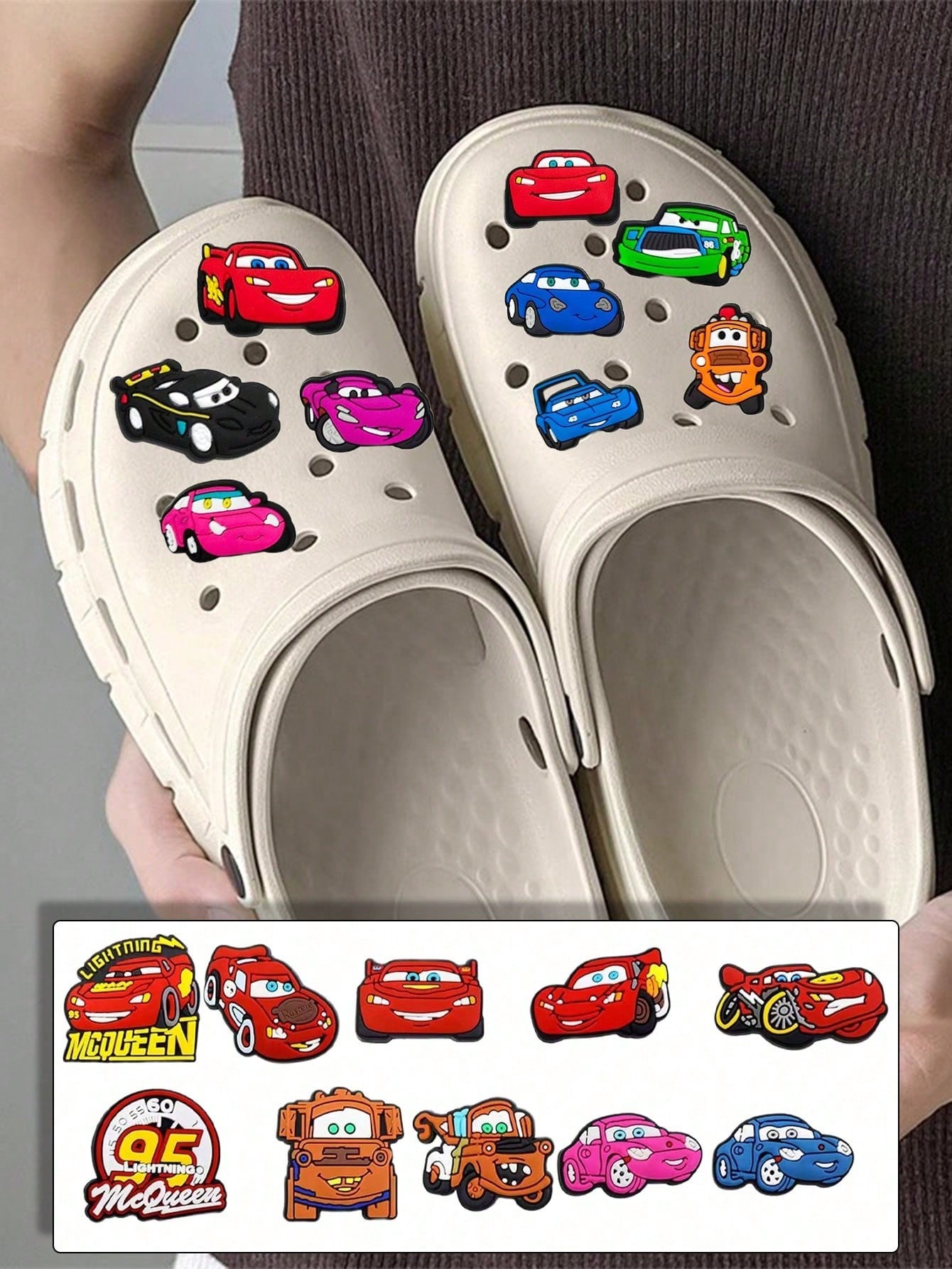 10/20Pcs Fashion Anime Cars Ma - Women'S Shoes Back To School recension och pris