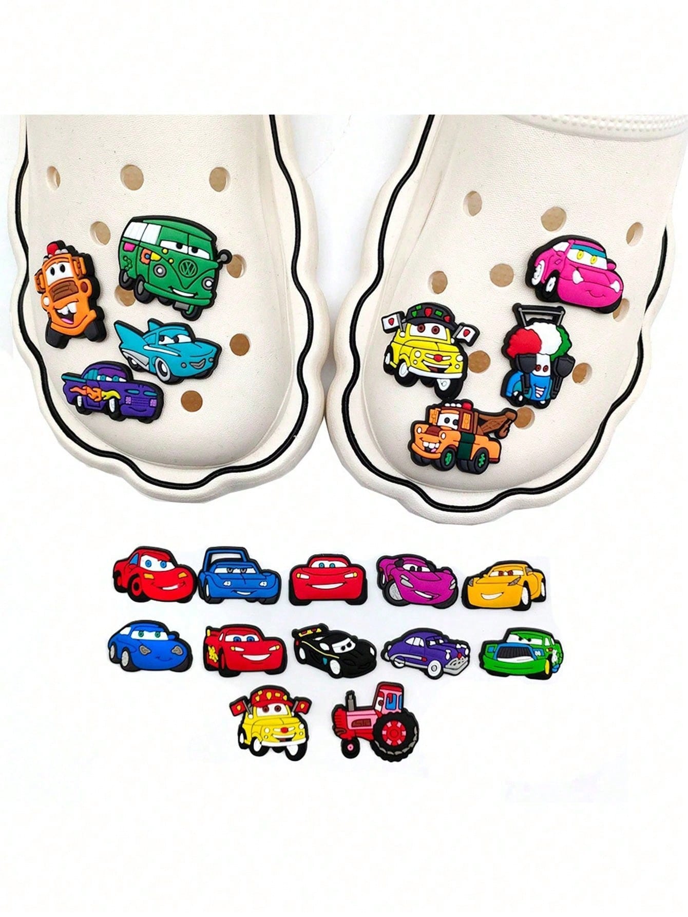 10/20Pcs Fashion Anime Cars Ma - Women'S Shoes Back To School recension och pris