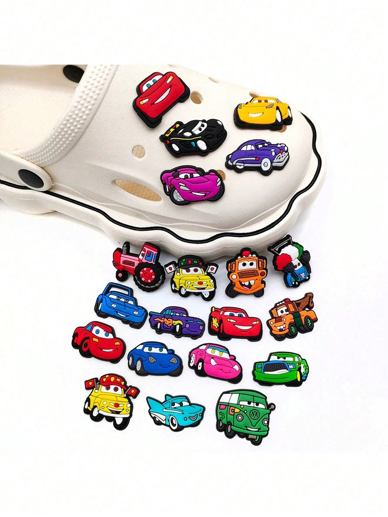 10/20Pcs Fashion Anime Cars Ma - Women'S Shoes Back To School recension och pris
