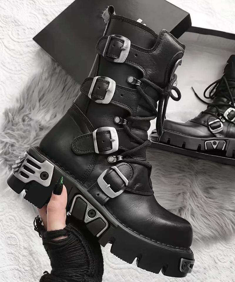 men luxury fashion punk gothic - Suede Ankle Boot recension och pris