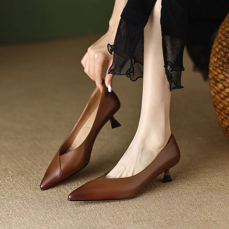 Square Heels with Medium Ladie - Women Shoes Quick Delivery recension och pris
