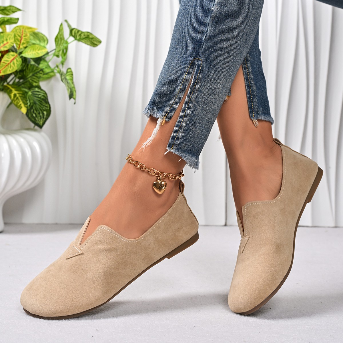 Women's Flat Shoes Slip-on Rou - Women Shoes Quick Delivery recension och pris