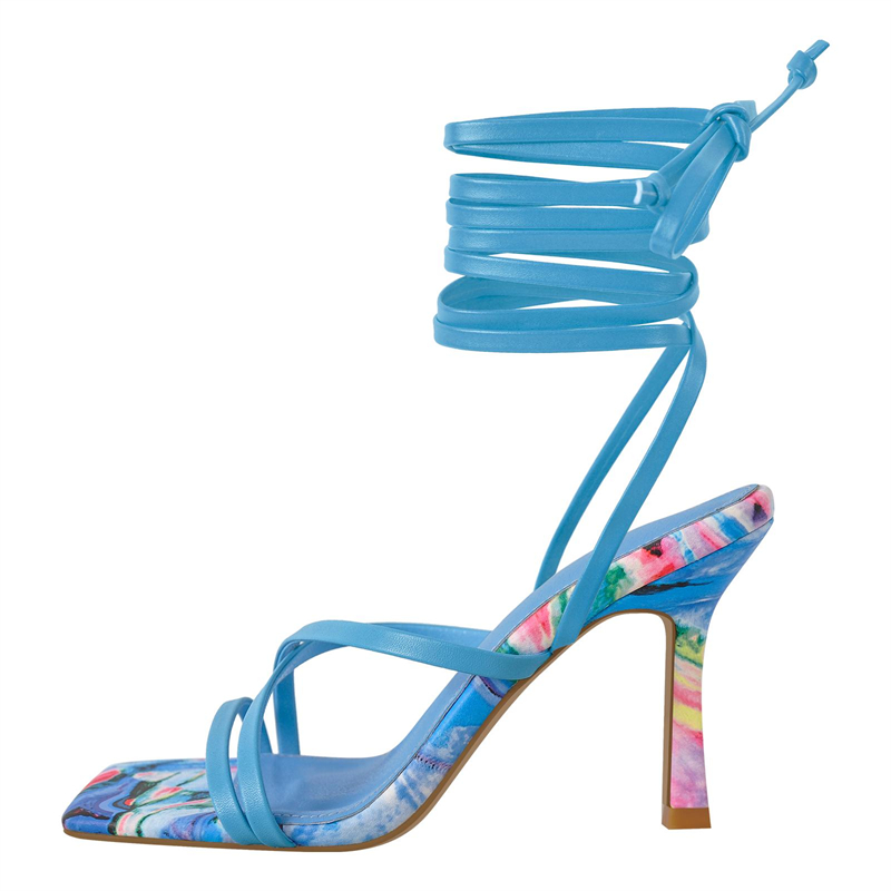 Sexy Narrow Band High Heels Wo - Women'S Shoes Yellow recension och pris