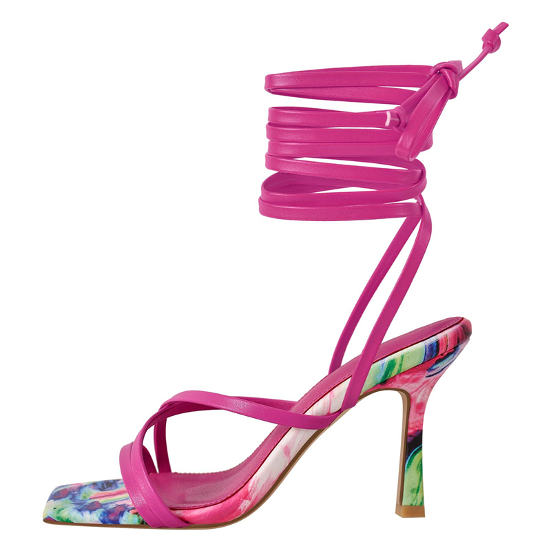 Sexy Narrow Band High Heels Wo - Women'S Shoes Yellow recension och pris