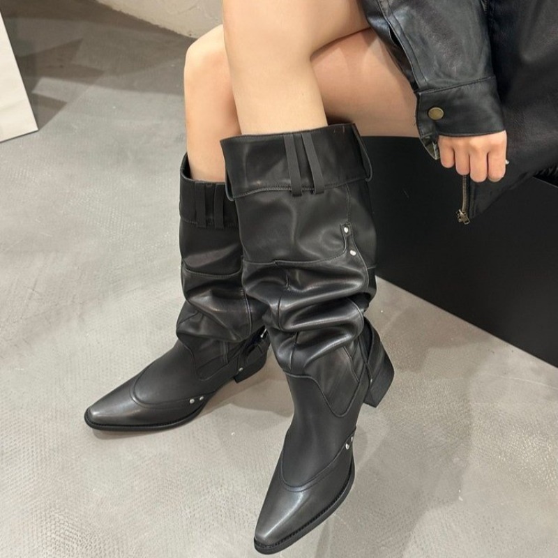 Wrapped Single Boots for Women - Suede Ankle Boot recension och pris