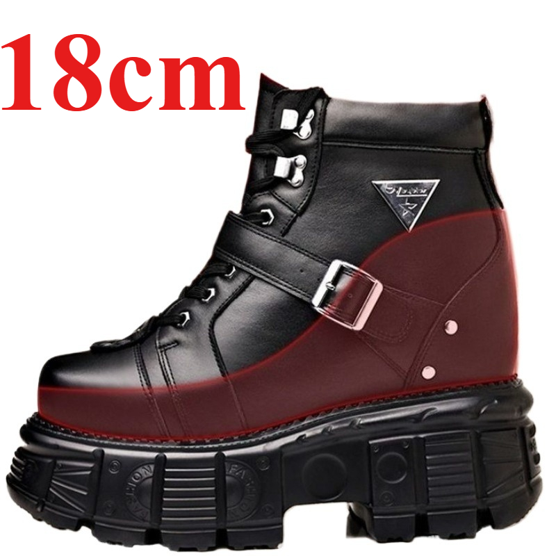Genuine Leather Motorcycle Boo - Suede Ankle Boot recension och pris