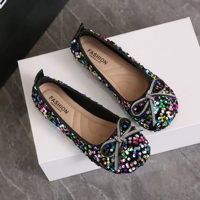 Spring New Round Toe Bowtie Fe - Women Shoes Japanese Brand recension och pris