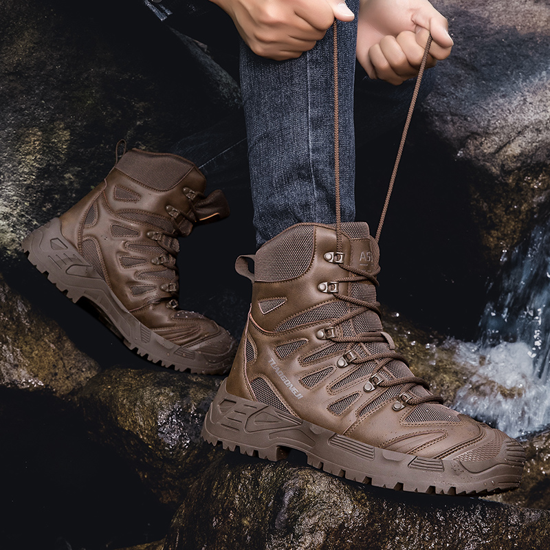 Men's Outdoor Hiking Tactical  - Suede Ankle Boot recension och pris