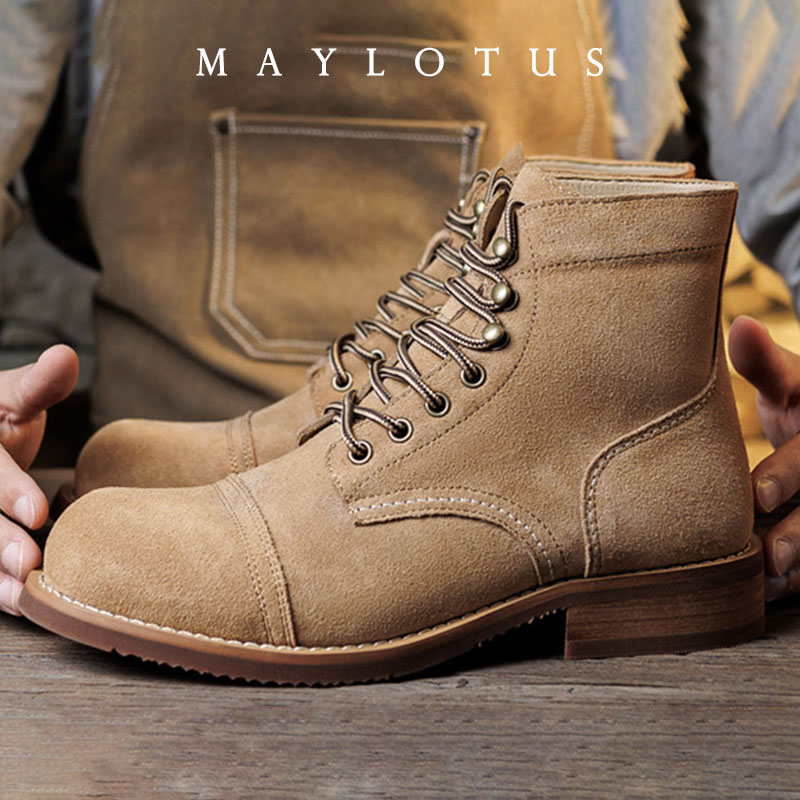 Suede Boot Goodyear-Welted Mot - Suede Ankle Boot recension och pris
