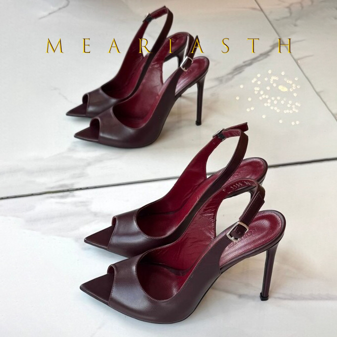 Patent Leather Sandals In Blac - Women Shoes Japanese Brand recension och pris