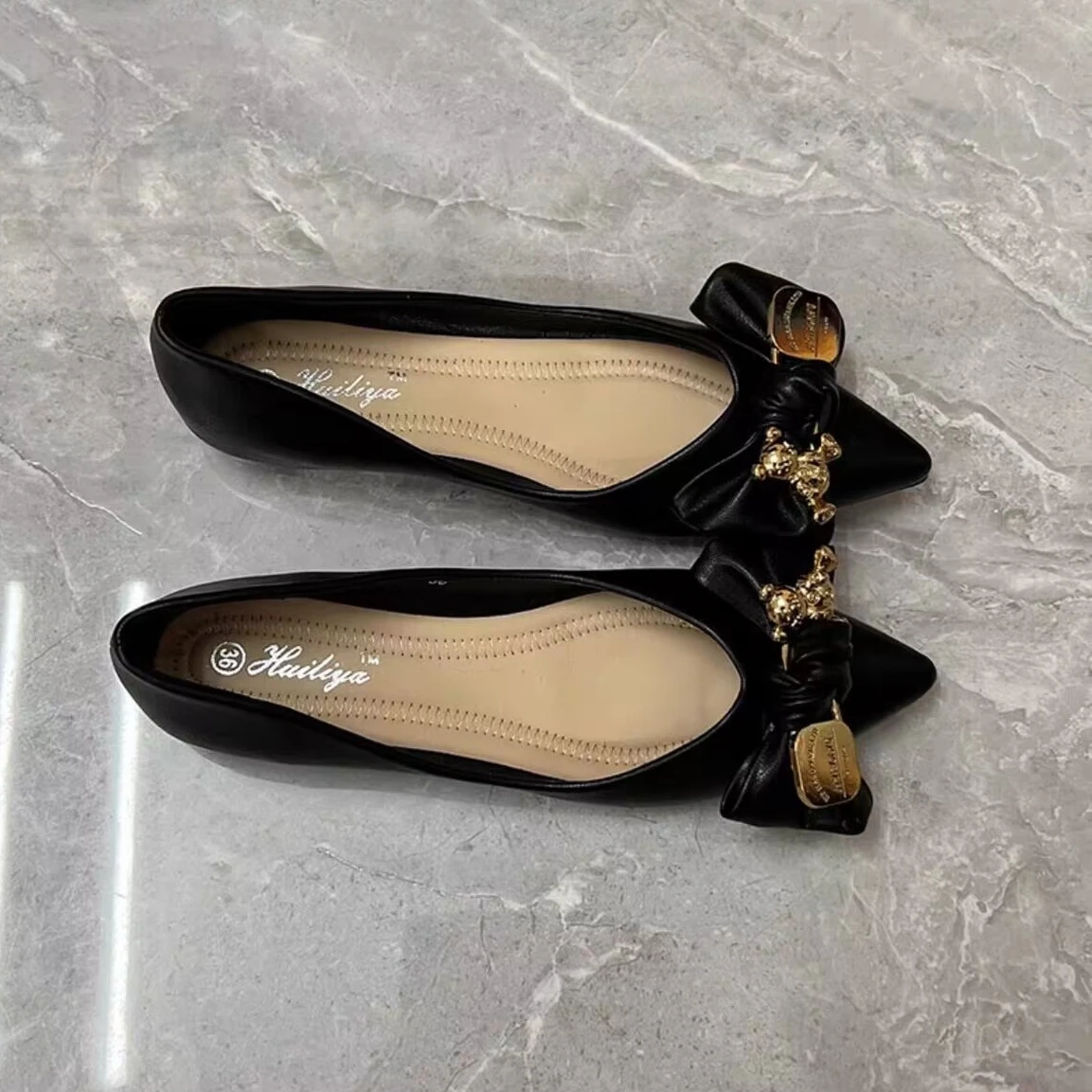 Women's Flat Shoes Shallow Wit - Women Shoes Quick Delivery recension och pris