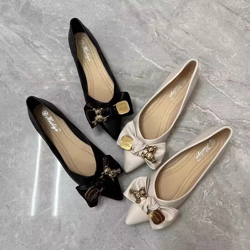 Women's Flat Shoes Shallow Wit - Women Shoes Quick Delivery recension och pris