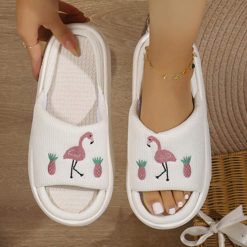 Flamingo Platform Women's Slip - Mule Slip On recension och pris