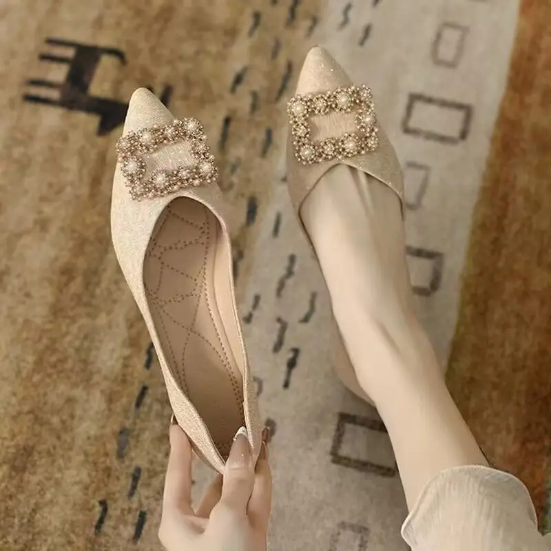 Ladies Footwear Champagne Squa - Women Shoes Quick Delivery recension och pris