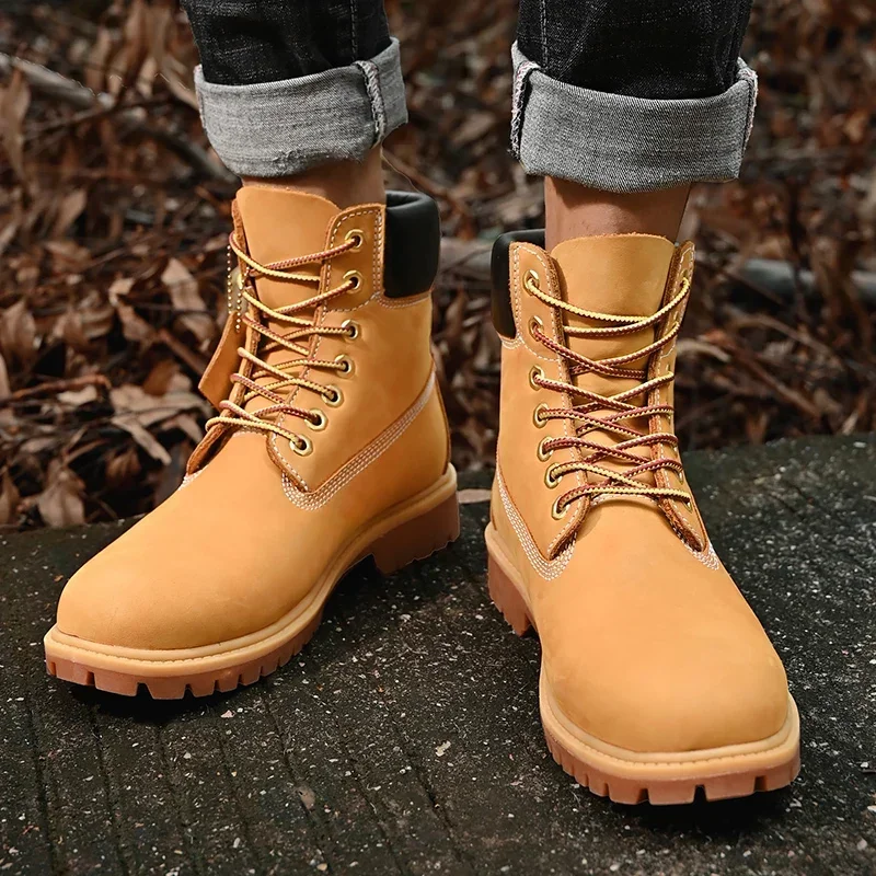 Boots Men High Top Boots High  - Suede Ankle Boot recension och pris